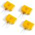 Littelfuse. PTC Resettable Fuse 0.16A(hold) 0.32A(trip) 60VDC/600VAC 3A 1W 10s 4Ohm Radial 16 X 6 X 12.6mm Ammo - 600R160UR