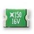 MINIASMDC150F/16-2 Littelfuse PTC Resettable Fuse 1.5A(hold) 2.8A(trip) 16VDC 100A 0.8W 0.5s 0.04Ohm SMD Solder Pad 1812 T/R RF2160-000