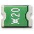 MINISMDC200F-2 Littelfuse PTC Resettable Fuse 2A(hold) 4A(trip) 8VDC 100A 1W 5s 0.02Ohm SMD Solder Pad 1812 T/R Automotive RF1410-000