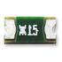 NANOSMDC150F-2 Littelfuse PTC Resettable Fuse 1.5A(hold) 3A(trip) 6VDC 100A 0.8W 0.3s 0.04Ohm SMD Solder Pad 1206 T/R Automotive RF1358-000