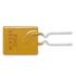 RKEF250K Littelfuse PTC Resettable Fuse 2.5A(hold) 5A(trip) 60V 40A 2.8W 15.6s 0.04Ohm Radial 14 X 3 X 20.6mm Bag RF3373-000