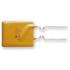 RUEF250 Littelfuse PTC Resettable Fuse 2.5A(hold) 5A(trip) 30V 100A 1.2W 10.3s 0.02Ohm Radial 11.4 X 3 X 18.3mm Bag RF2626-000