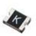 Littelfuse. PTC Resettable Fuse 1.5A(hold) 3A(trip) 16VDC 100A 0.8W 0.3s 0.04Ohm SMD Solder Pad 1210 T/R - 1210L150/16WR