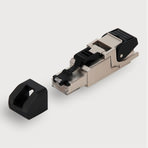 Field attachable RJ45 connector