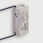 Adjustable switch-on delay for contactors