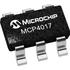 MCP4017T-103E/LT Microchip Technology Digital Potentiometer 10kOhm 128POS Volatile Linear Automotive 6-Pin SC-70 T/R