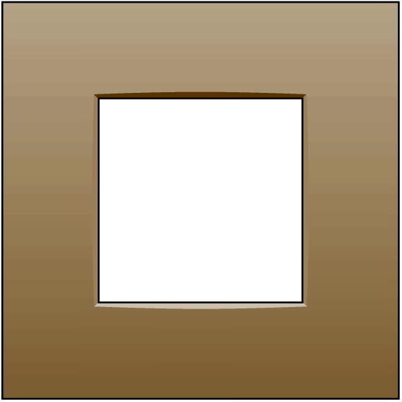 Moeller. Frame, 1-way, Bronze - 118007