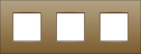 Moeller. Frame, 3-way, Bronze - 118009