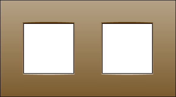 Moeller. Frame, 2-way, Bronze - 118010