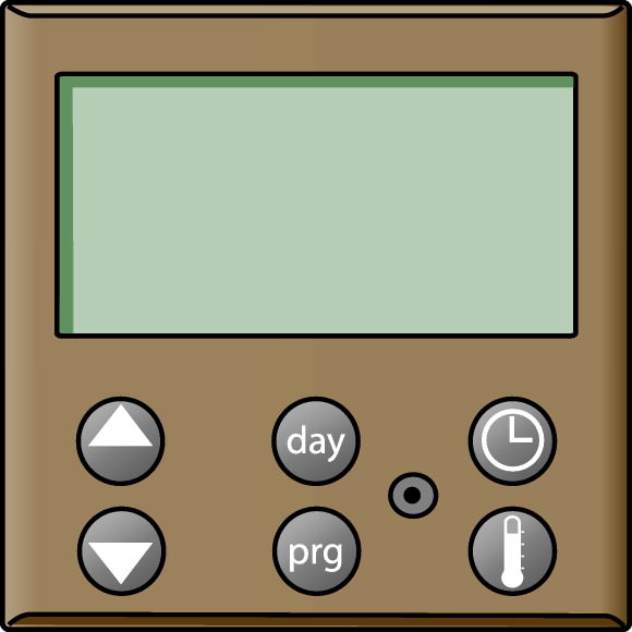 Moeller. Clock thermostat, Bronze - 118012