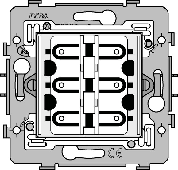 Moeller. Base for push button, 6-way, 24V - 118409