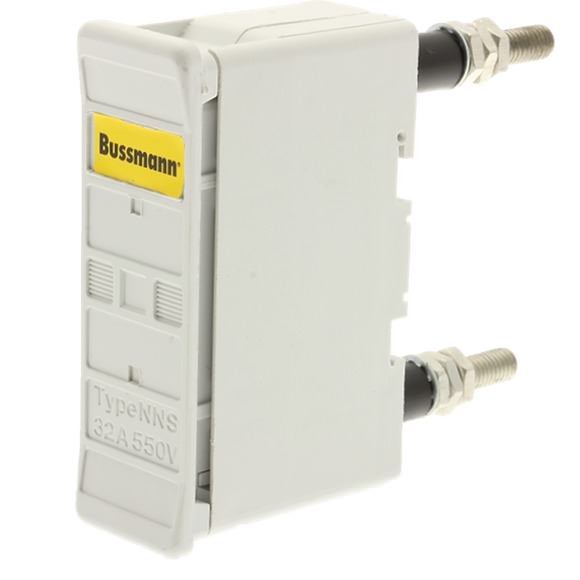 Moeller. Патрон предохранителя, низкое напряжение, 32 A, AC 550 V, BS88/F1, 1P, BS - 32NNSBSWHITE