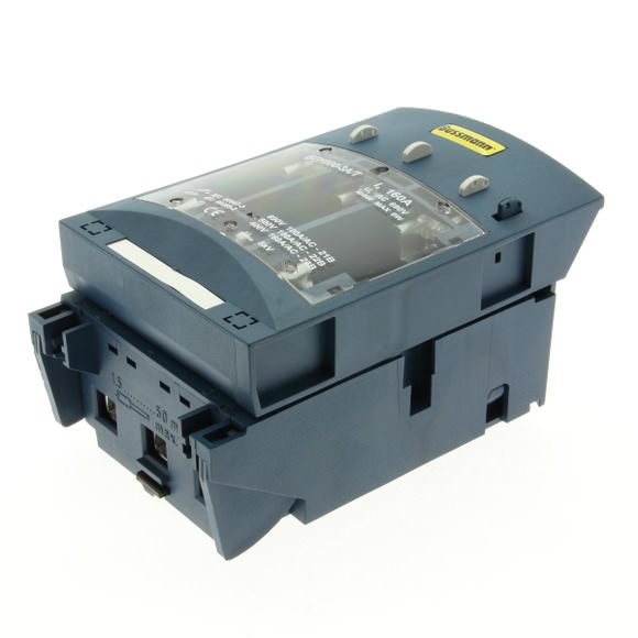 Moeller. Разъединитель, LV, 160 A,  перем. ток 690 В, NH000, 3P, IEC - BFH000-3A-T