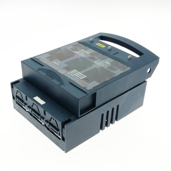 Moeller. Разъединитель, LV, 250 A,  перем. ток 690 В, NH1, 3P, IEC - BFH1-3A-F