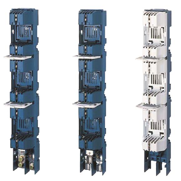 Moeller. Держатель предохранителей, LV, 400 A,  перем. ток 690 В, NH02, NH2, 3P, IEC - BFR2-3K-LL