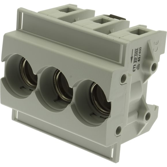 Moeller. Держатель предохранителей, низкое напряжение, 63 A, AC 400 V, D02, 3P, DIN, IEC - DD02-3