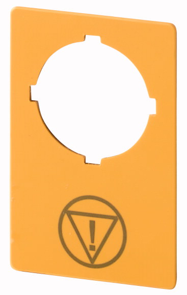Moeller. Табличка; АВАР. ВЫКЛ.; желтая; В x Ш = 50 x 33 мм; с символом IEC60417-5638 - 180474