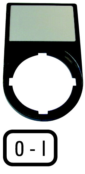 Moeller. Держатель + шильдик, 0-I - 218147