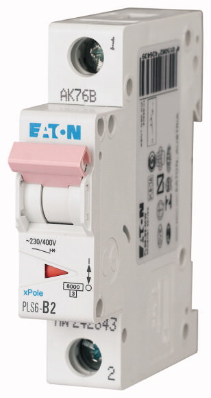 Moeller. Over current switch, 2A, 1p, type B characteristic - 242643