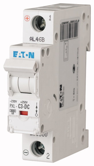 Moeller. Over current switch, 3A, 1p, C-Char, DC current 236680