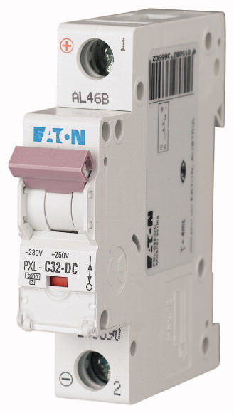 Moeller. Over current switch, 32A, 1p, C-Char, DC current 236690