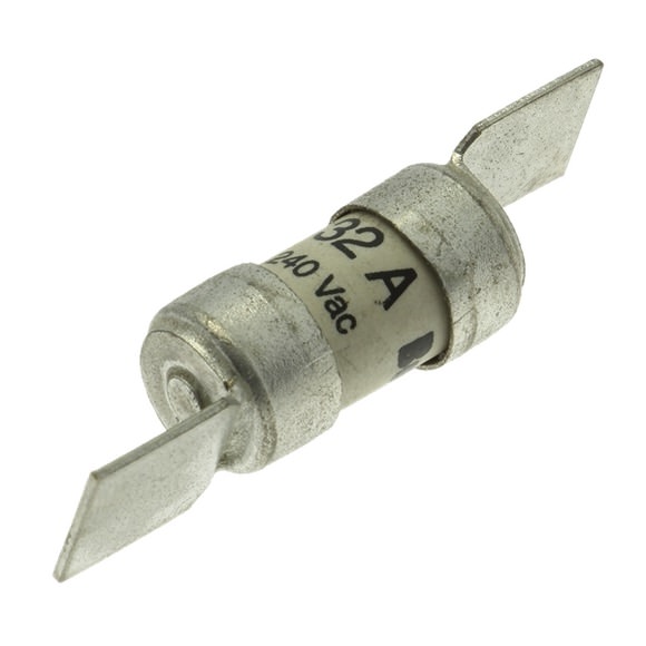 Moeller. Предохранитель, низкое напряжение, 32 A, AC 240 V, BS88/E1, 26 x 95 мм, gL/gG, BS - SSD32