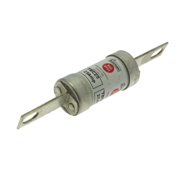 Moeller. Предохранитель, низкое напряжение, 25 A, AC 660 V, DC 460 V, BS88, 27 x 129 мм, gL/gG, BS - TBC25