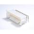 Molex. Conn HDR 18 POS 4.2mm Solder RA Thru-Hole 18 Terminal 1 Port Tray - 0015249187