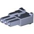 Molex. Conn Housing F 3 POS 4.8mm Crimp ST Cable Mount Bag - 0015311032