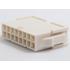 Molex. Conn Housing M 16 POS 4.2mm Crimp ST Panel Mount Natural Mini-Fit Jr™ Bag - 0039012166