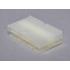 Molex. Conn Housing M 20 POS 4.2mm Crimp ST Cable Mount Natural Mini-Fit Jr™ Bag - 0039013203