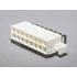 Molex. Conn Power HDR 16 POS 4.2mm Solder RA Thru-Hole 16 Terminal 1 Port Mini-Fit Jr™ Bag - 0039294169