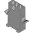 Molex. Conn Housing M 3 POS 4.8mm Crimp ST Cable Mount Bag - 0015311033