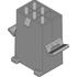 Molex. Conn Housing PL 6 POS 4.8mm Crimp ST Cable Mount Bag - 0015311063