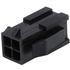 0430200410 Molex Conn Housing PL 4 POS 3mm Crimp ST Cable Mount Black Micro-Fit™ Bag