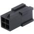 0430200401 Molex Conn Housing PL 4 POS 3mm Crimp ST Cable Mount Black Micro-Fit 3.0™ Bag