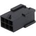 0430200601 Molex Conn Housing M 6 POS 3mm Crimp ST Cable Mount Black Micro-Fit 3.0™ Bag