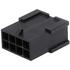 0430200801 Molex Conn Housing PL 8 POS 3mm Crimp ST Cable Mount Black Micro-Fit 3.0 Bag