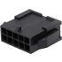 0430201000 Molex Conn Housing M 10 POS 3mm Crimp ST Panel Mount Black Micro-Fit 3.0™ Bag