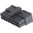 Molex. Conn Housing F 16 POS 3mm Crimp ST Cable Mount Black Micro-Fit 3.0™ Bag 0430251608