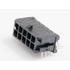 0430451006 Molex Conn Power HDR 10 POS 3mm Solder RA SMD 10 Terminal 1 Port Micro-Fit 3.0™ T/R