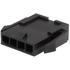 0436400400 Molex Conn Housing M 4 POS 3mm Crimp ST Panel Mount Black Micro-Fit 3.0™ Bag