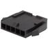 0436400500 Molex Conn Housing M 5 POS 3mm Crimp ST Panel Mount Black Micro-Fit 3.0™ Bag