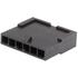 Molex. Conn Housing PL 6 POS 3mm Crimp ST Panel Mount Black Bag 0436400611