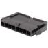 0436400800 Molex Conn Housing PL 8 POS 3mm Crimp ST Panel Mount Black Micro-Fit 3.0™ Bag