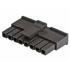 0436450800 Molex Conn Housing RCP 8 POS 3mm Crimp ST Cable Mount Black Micro-Fit 3.0™ Bag