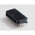 0436500503 Molex Conn Header 5 POS 3mm Solder RA Thru-Hole 5 Terminal 1 Port Micro-Fit 3.0 Tray
