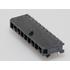 0436500900 Molex Conn Power HDR 9 POS 3mm Solder RA Thru-Hole 9 Terminal 1 Port Micro-Fit 3.0™ Tray