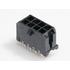 0449140801 Molex Conn Wire to Board HDR 8 POS 3mm Press Fit ST Top Entry Thru-Hole Micro-Fit 3.0 CPI™ Tray