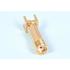 0732512332 Molex 50 Ohms, SMA PCB Mount, Through Hole, Brass Body with 0.02um (min) Gold Plating, Dust Cap Included